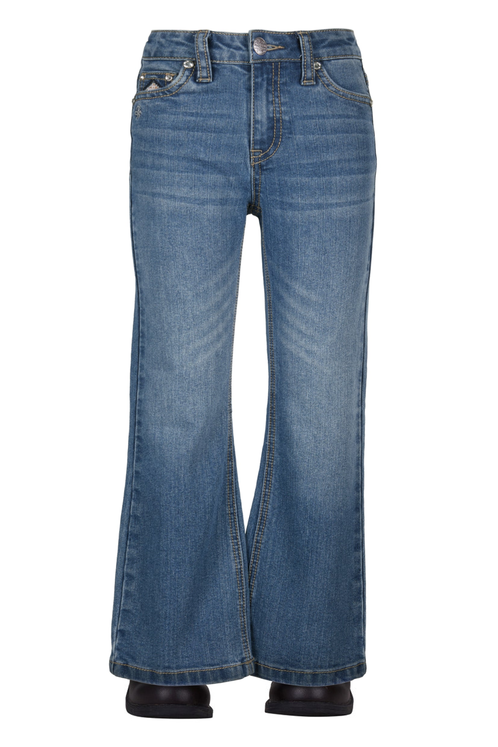 Pure Western Girl's Gia Boot Cut Jean