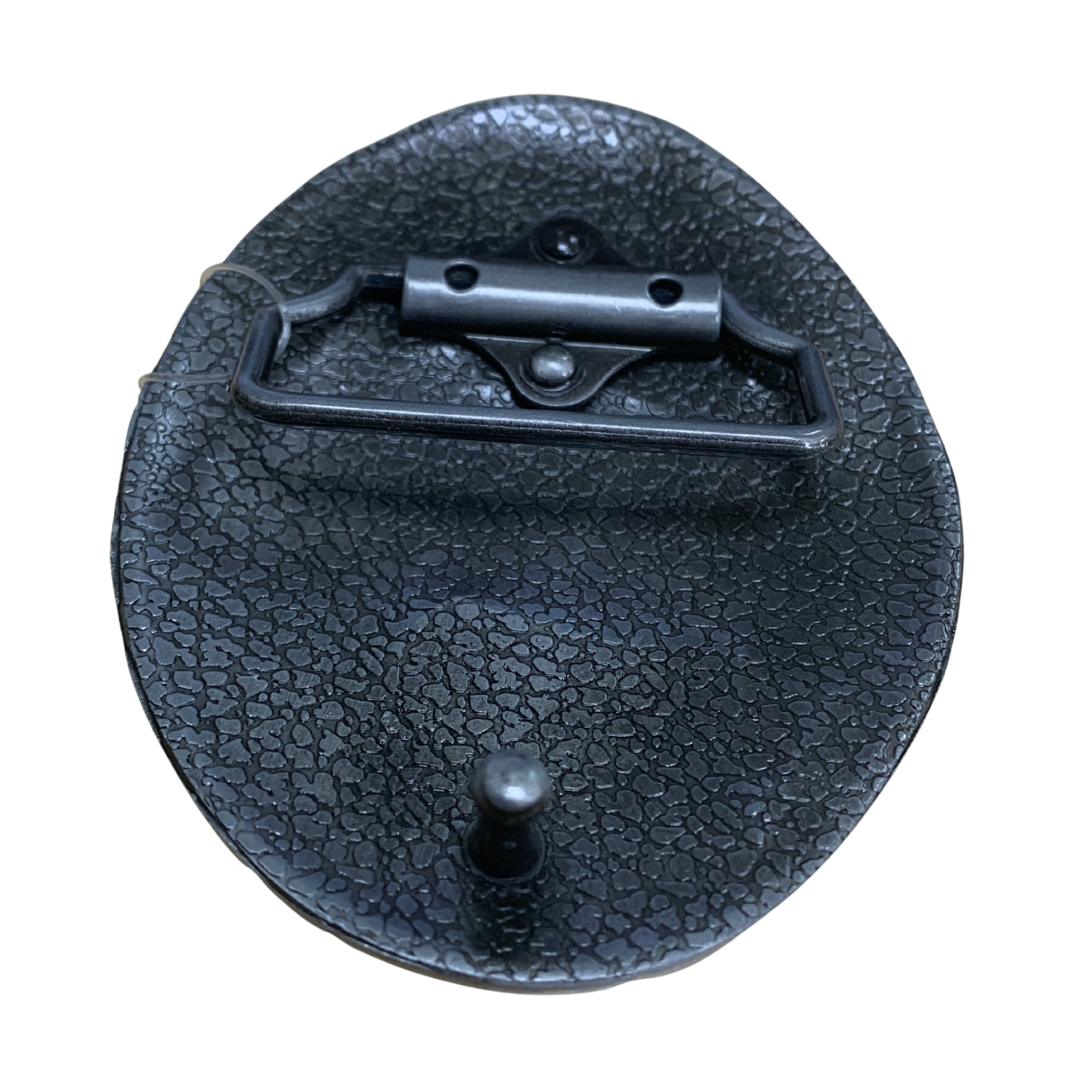 Tulmur belt buckle with a cowboy figure, Australian flag.