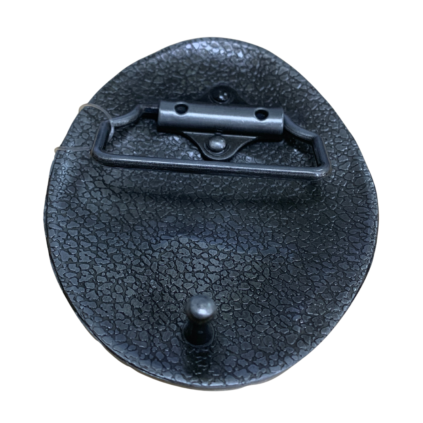 Tulmur belt buckle with a cowboy figure, Australian flag.