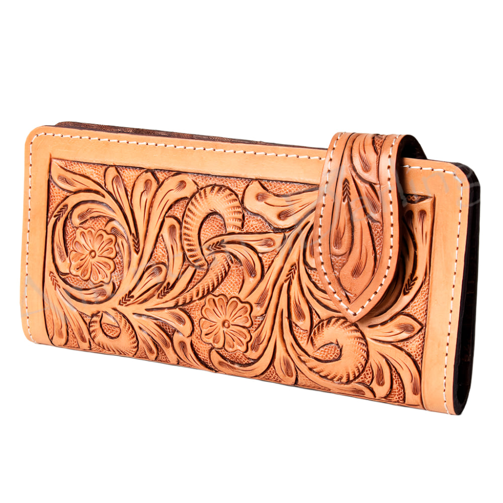 American Darling Women's Tooled Western Wallet