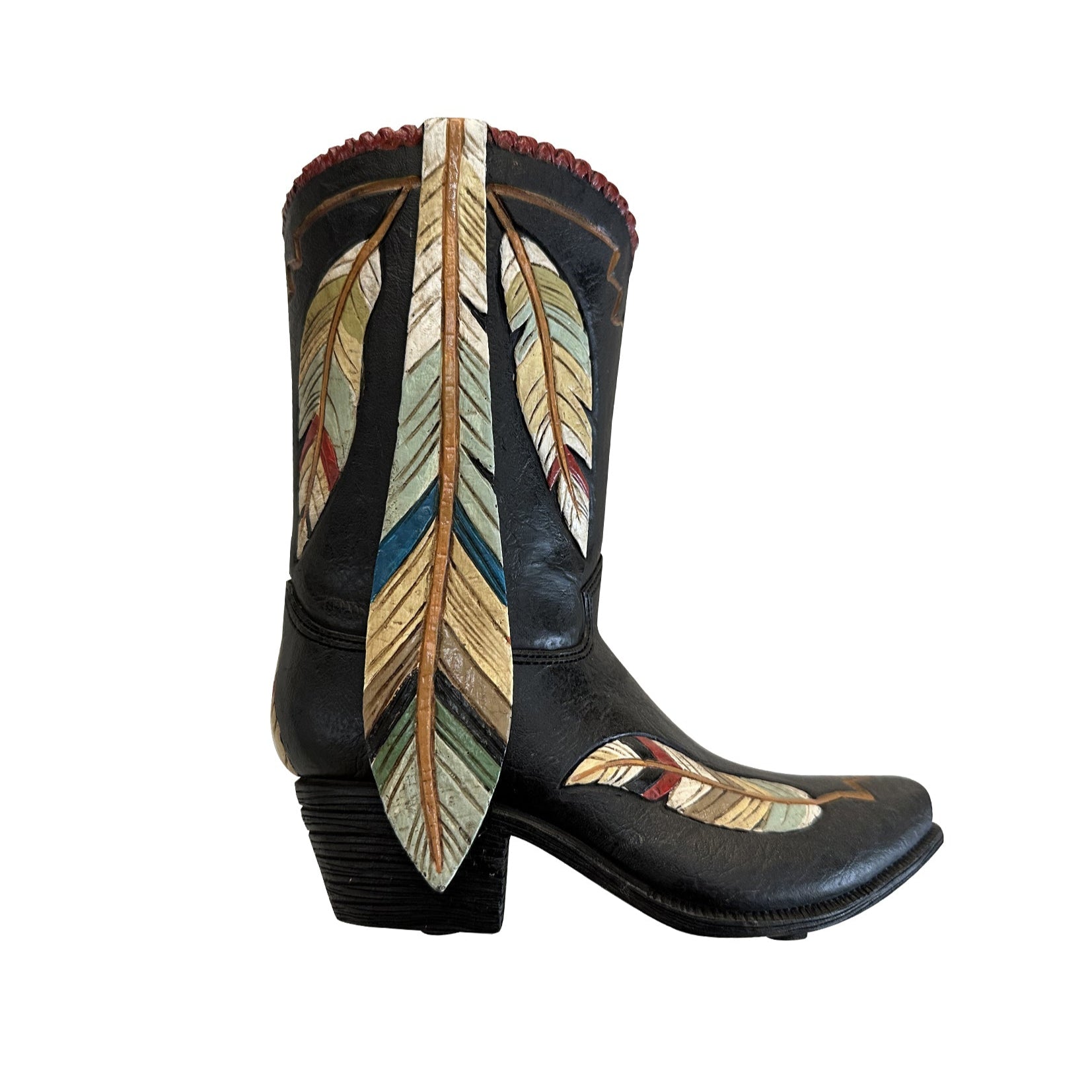 Pure Western Boot Vase