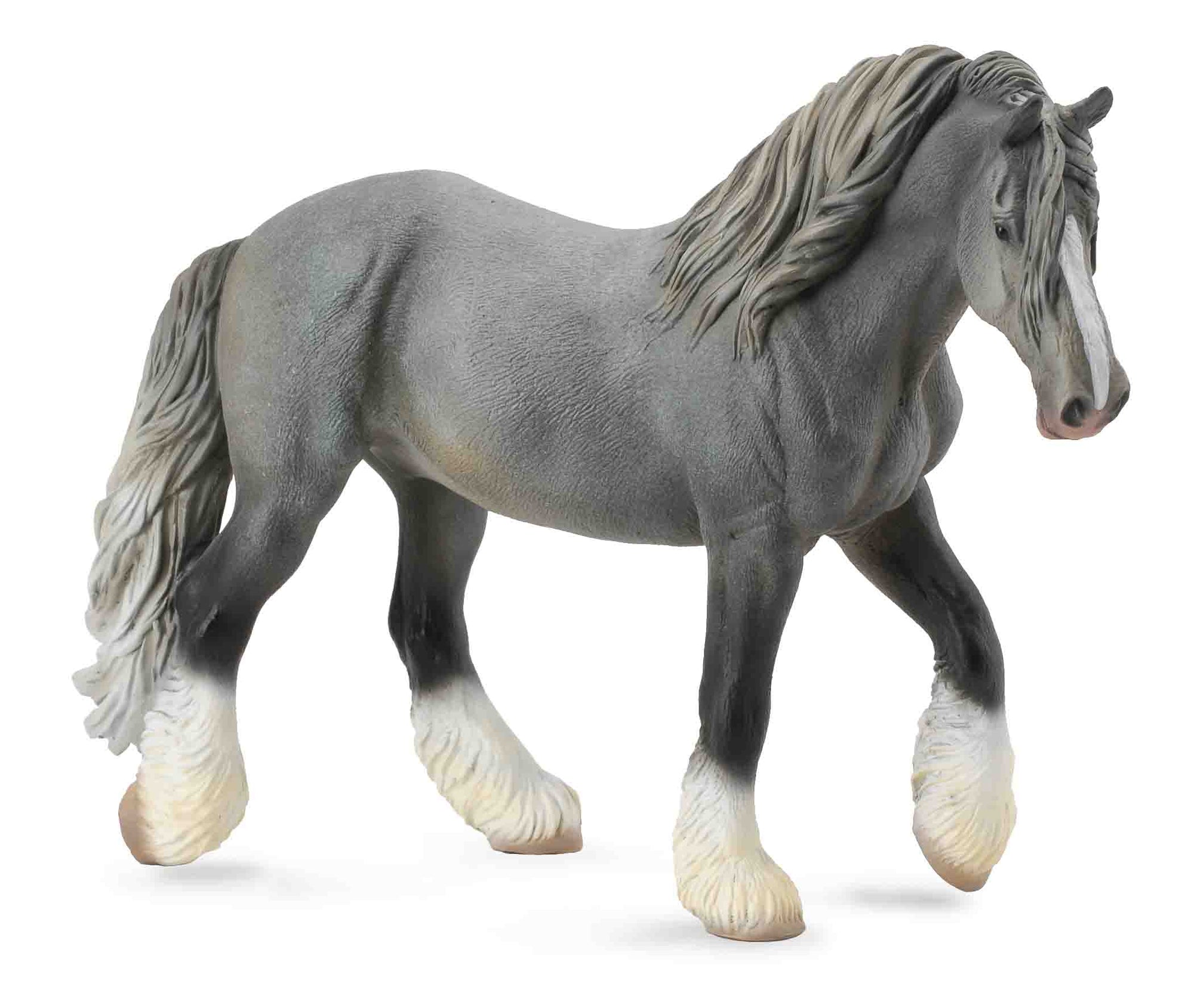 Collecta Shire Horse Mare Grey