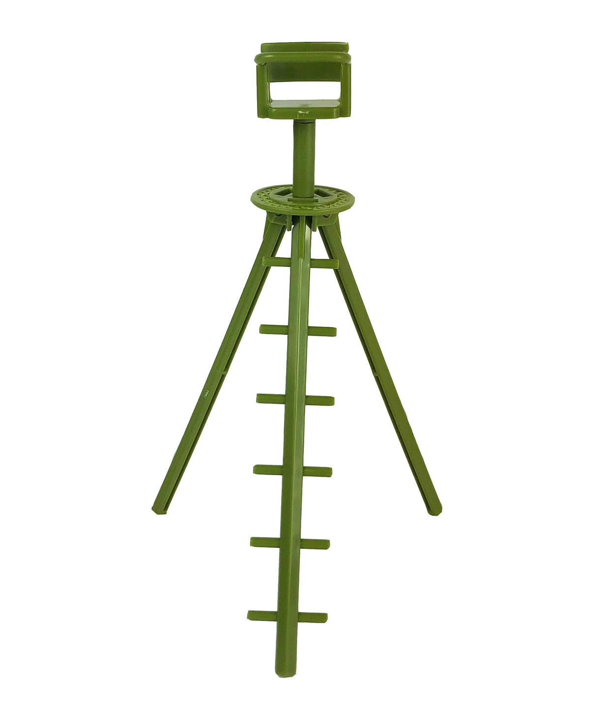 Big Country Toys Polaris Ranger. A toy set featuring a green and black Polaris Ranger ATV with a trailer, two deer figures, a hunting rifle, and a tree stand.