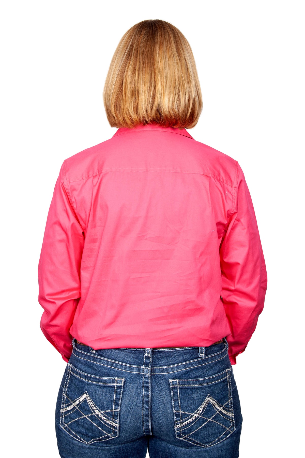 Just Country Women's Jahna 1/2 Placket Workshirt