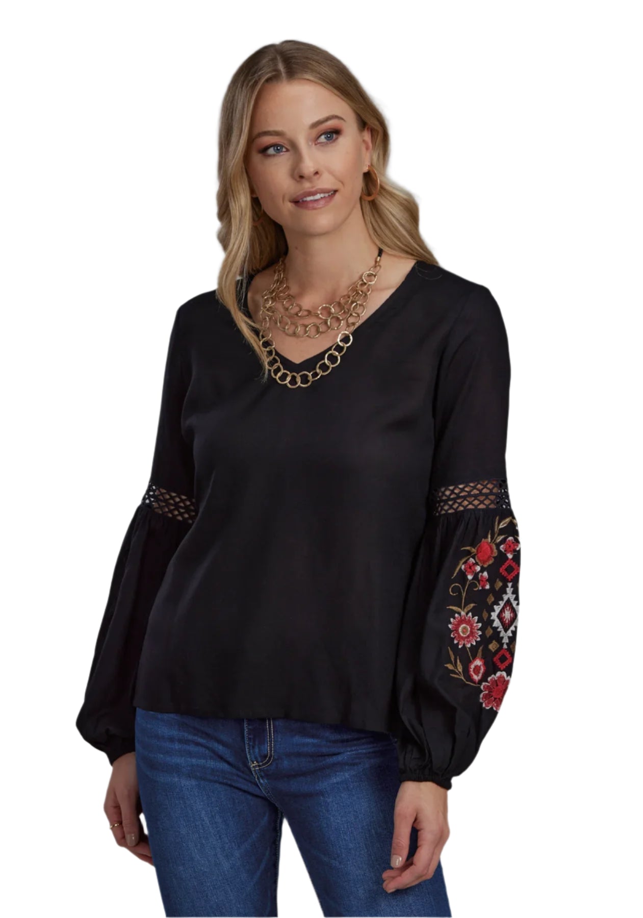 Roper Women's Studio West L/S Blouse