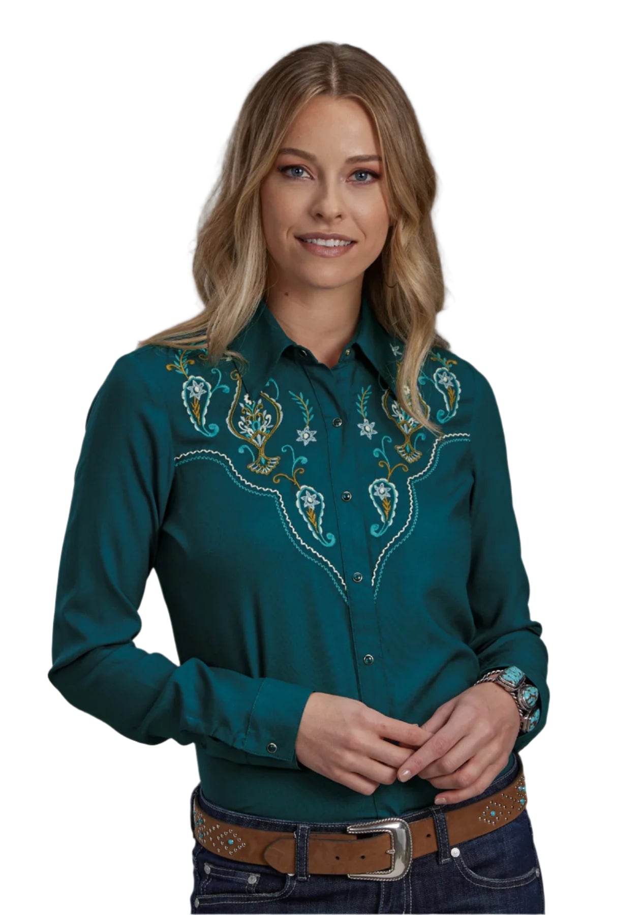 Roper Women's Studio West L/S Western Shirt