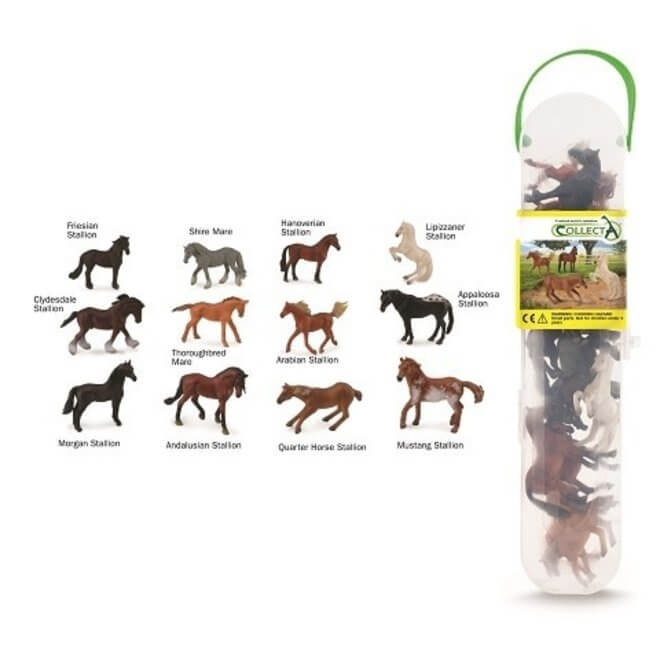 Collecta 12 Piece Horses Gift Set