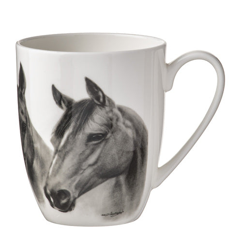 Ashdene Trio of Chestnut Horses Mug