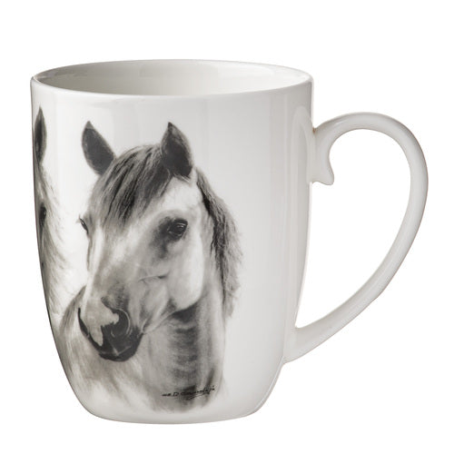 Ashdene Trio of Grey Horses Mug