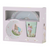 Ashdene My Unicorn 3 Piece Kids Dinner SetChildren's dinner set with unicorn design in a box packaging 