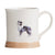Ashdene Farm Friends Border Collie Mug. Mug with a dog design and packaging labeled 'Farm Friends Collection' on a white background