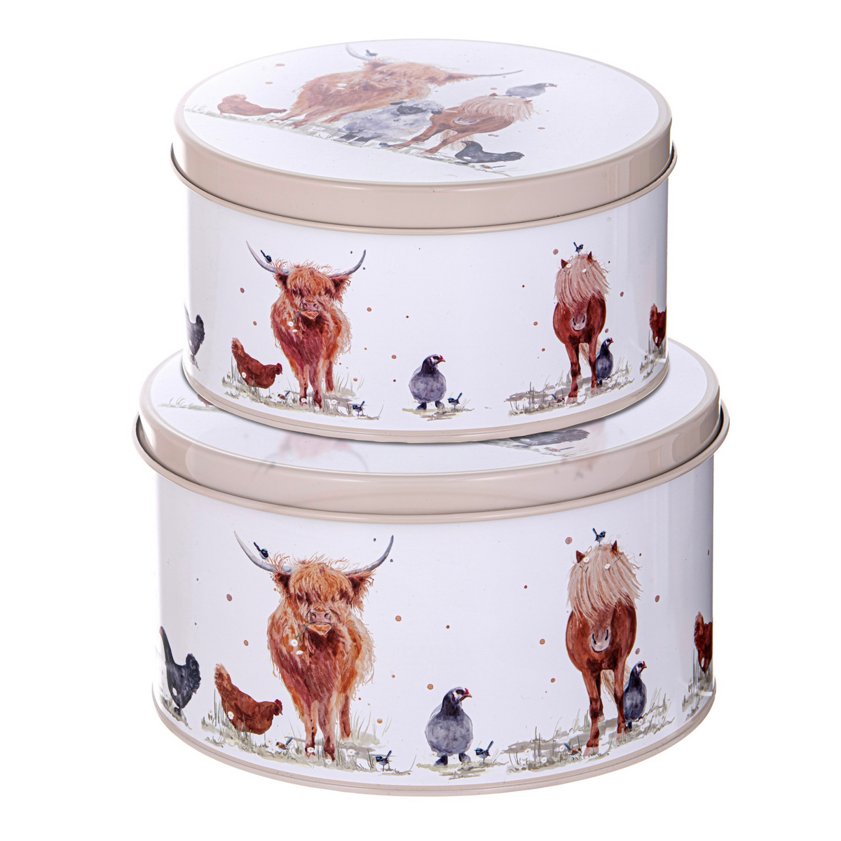 Ashdene Paddock Pals 2pk Cake Tin Ashdene