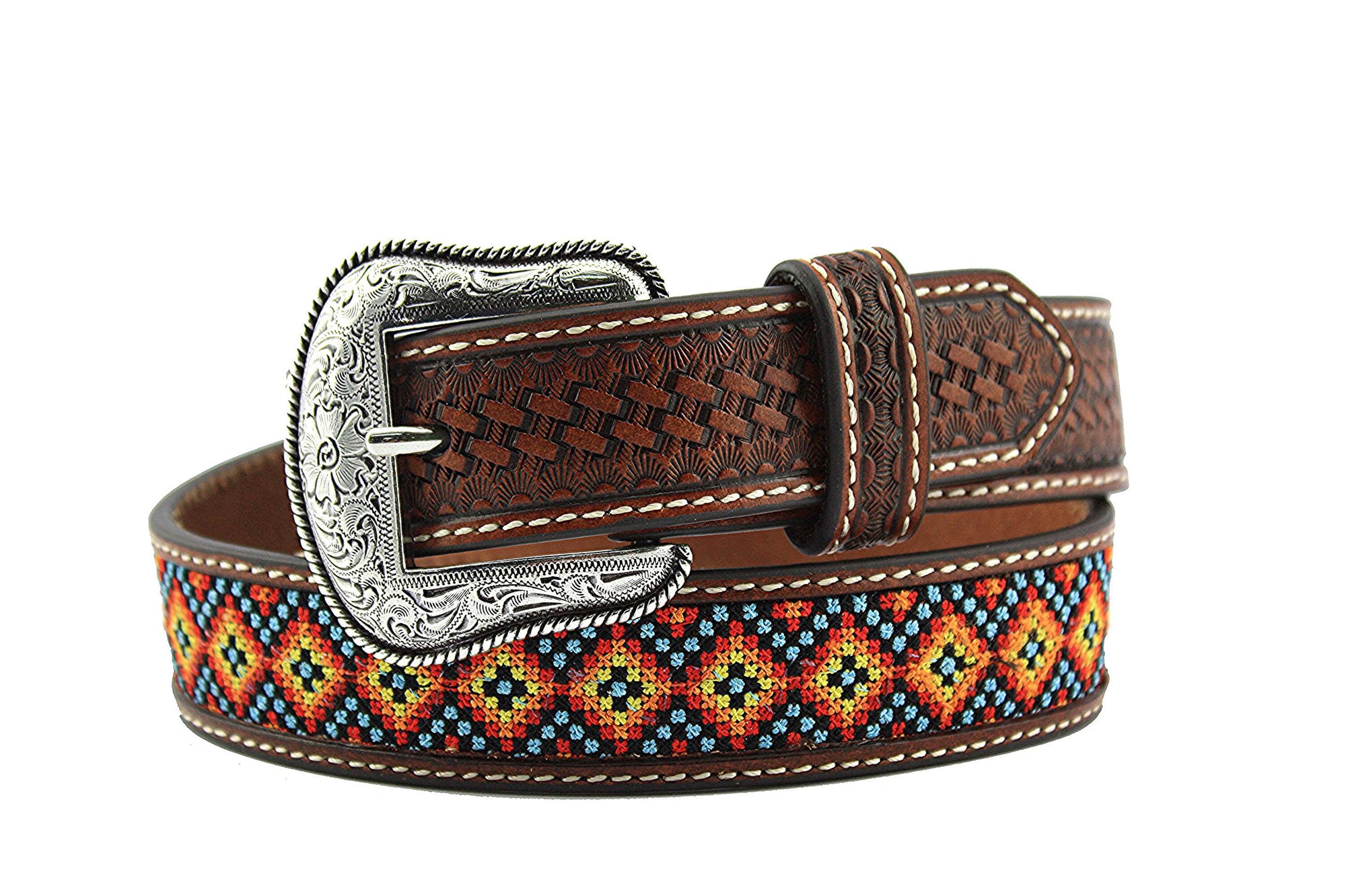 Nocona Boy's Beaded Western Belt