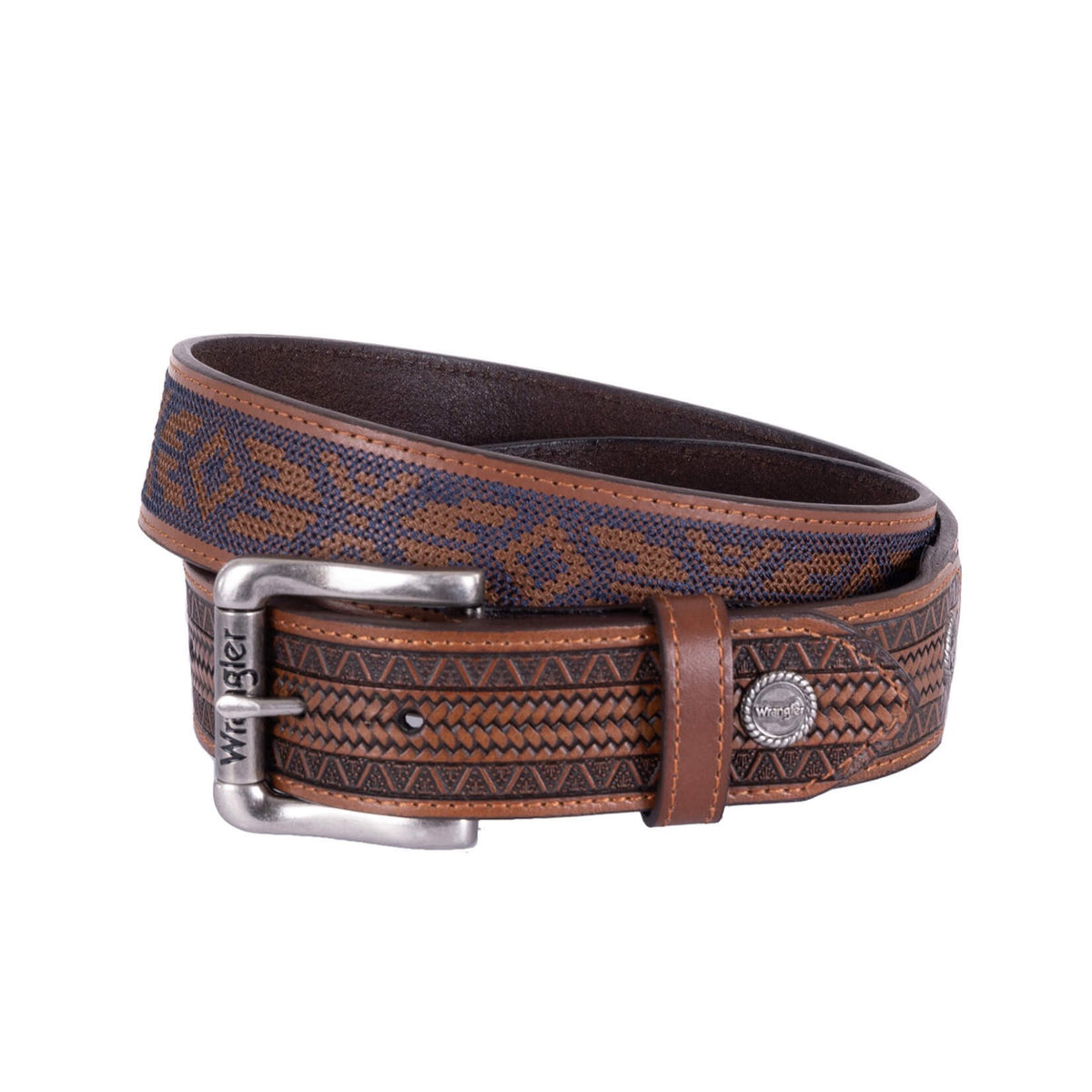 Wrangler Men&#39;s Valen Western Belt