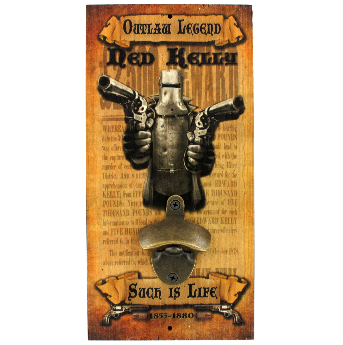 Ned Kelly Bottle Opener