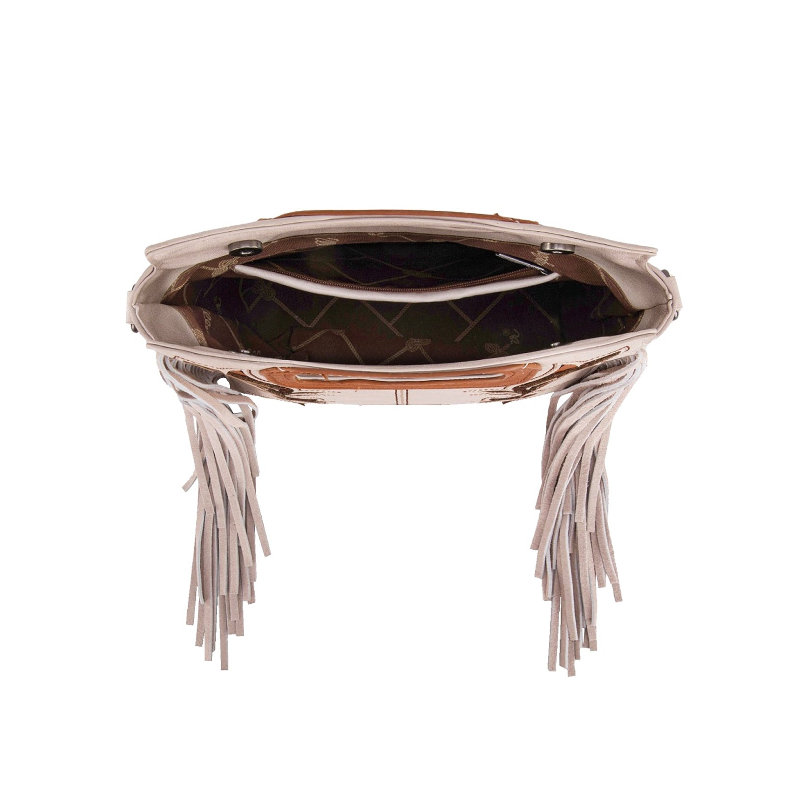 Wrangler Dallas Beige Fringe Bag