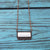 Montana West Western Rectangle Stone Pendant