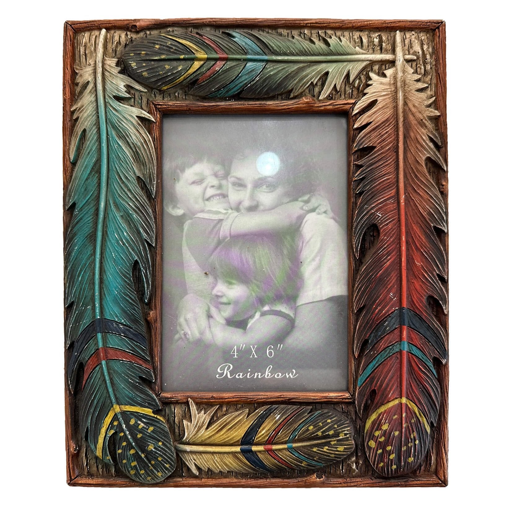 Pure Western Feather Western Photo Frame