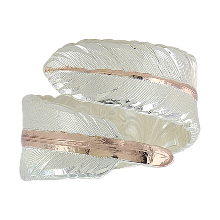 Montana Silversmiths Filament Feather Ring