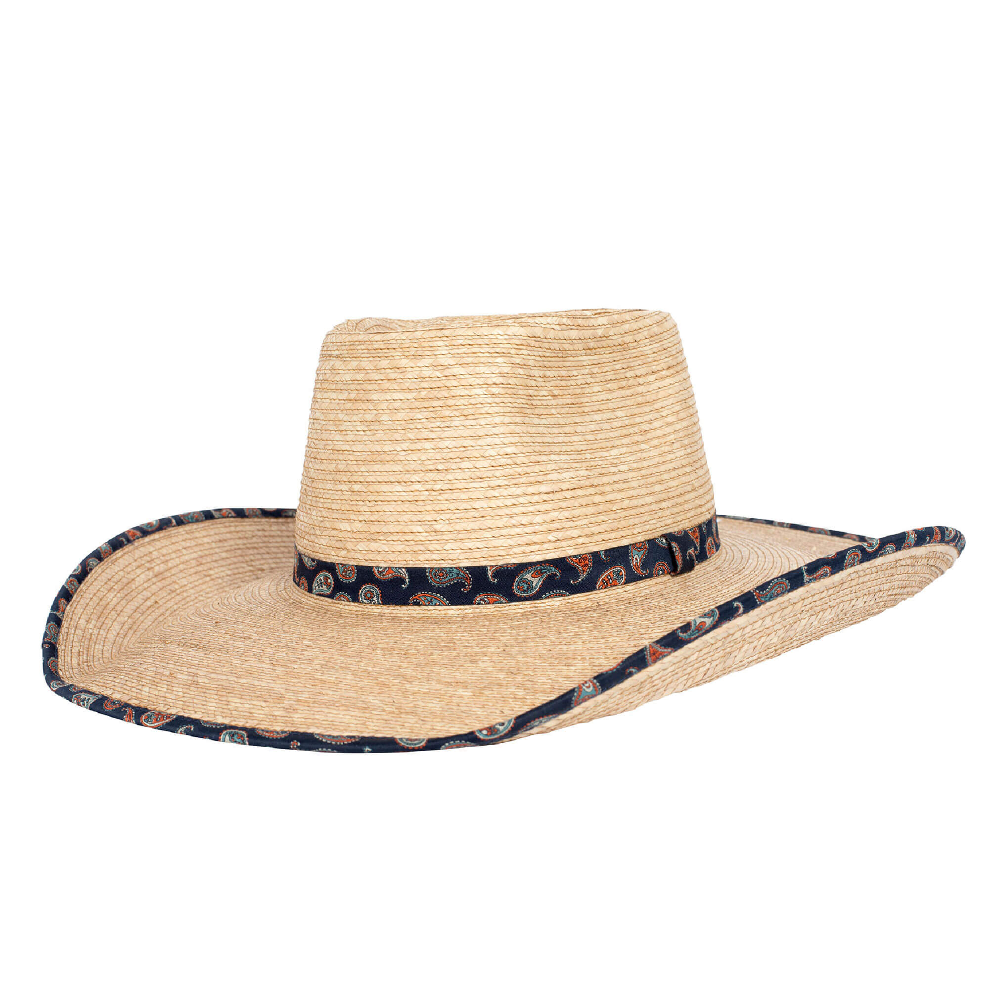 Sunbody Ava 4.5" Bound Edge Palm Cowboy Hat
