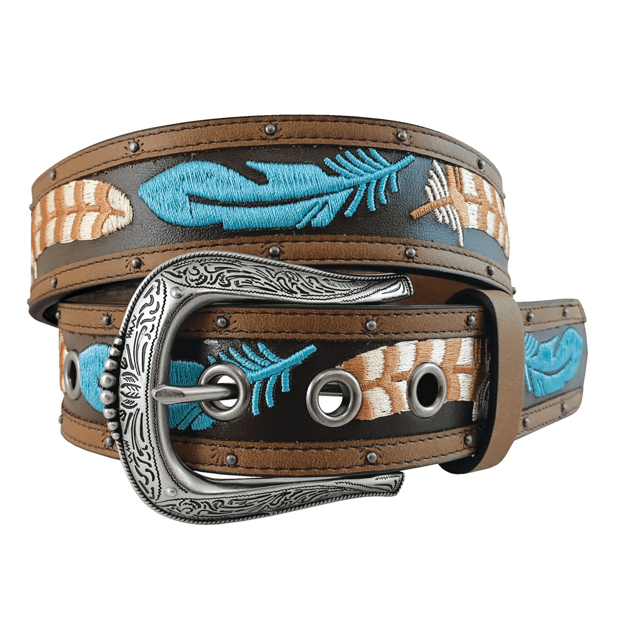 Roper Women's Genuine Buffalo Western Belt