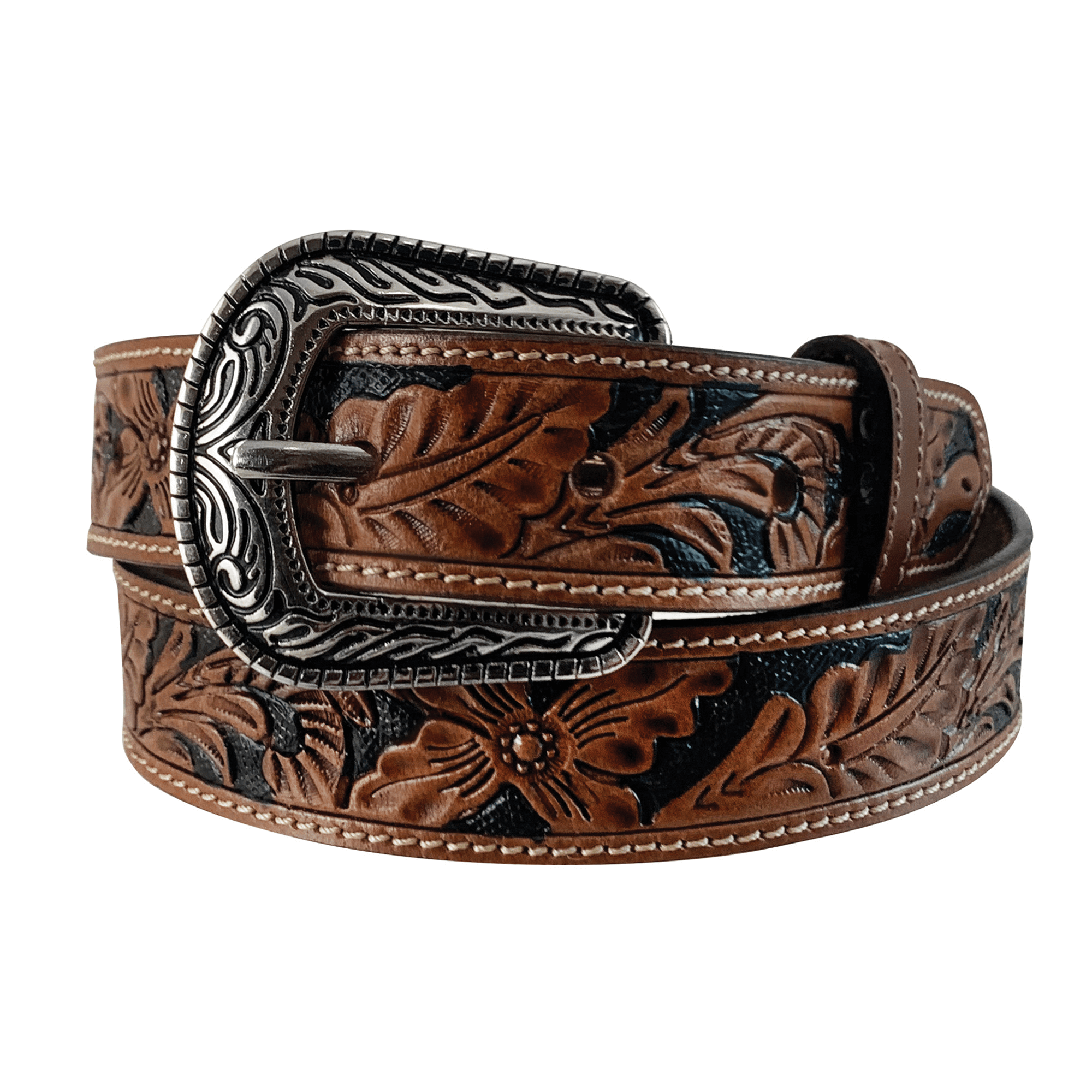 Roper Boy's Full Grain Leather Western Belt
