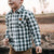Love Henry Boy's Dress Shirt Large Green Check