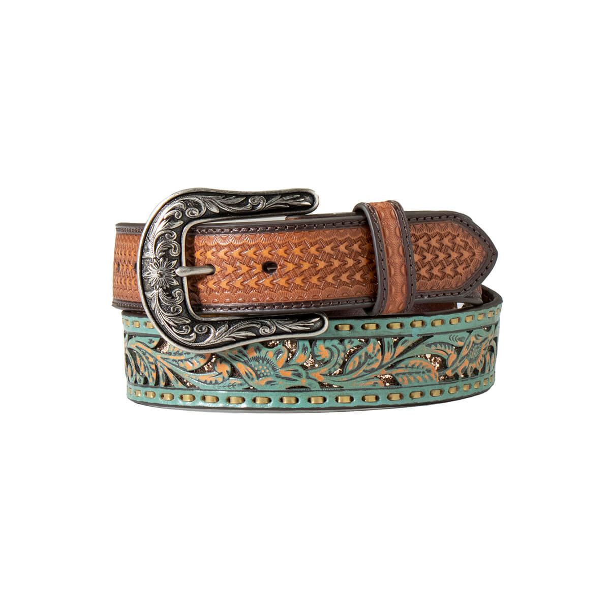 Nocona Women's Floral Filigree Western Belt