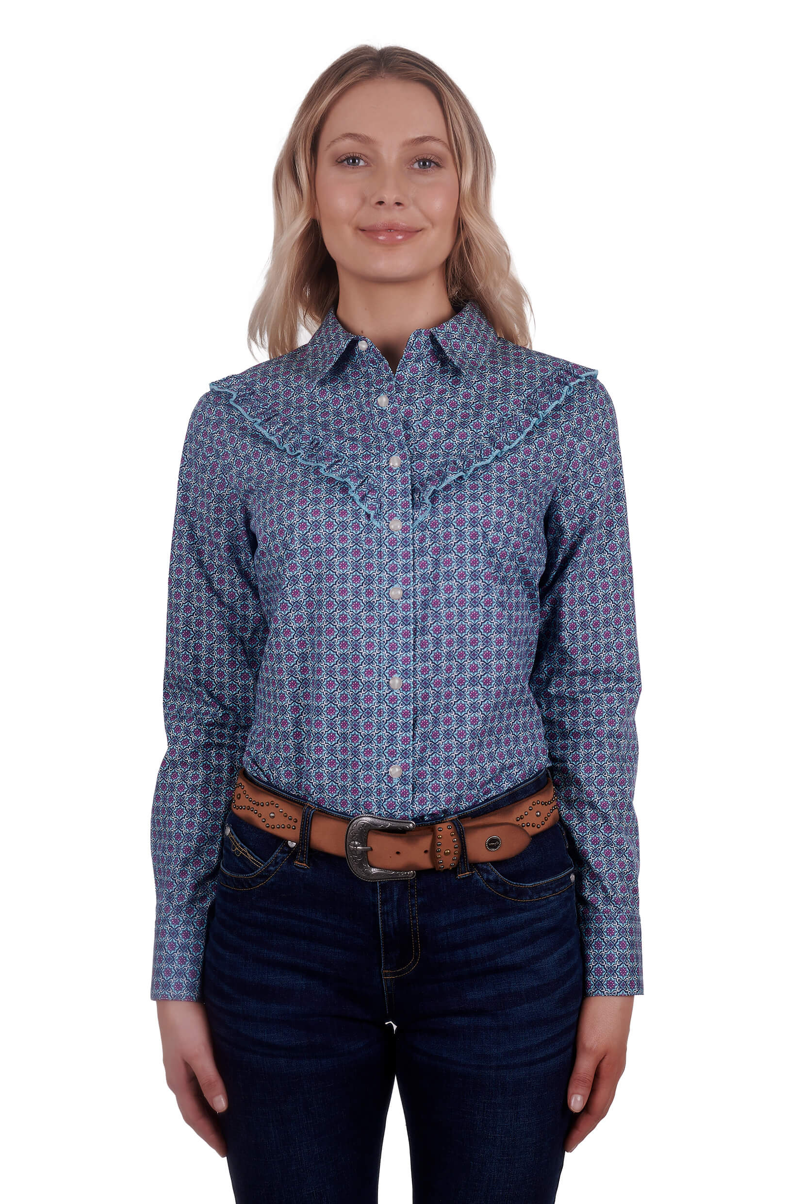 Wrangler Women's Asher L/S Western Shirt
