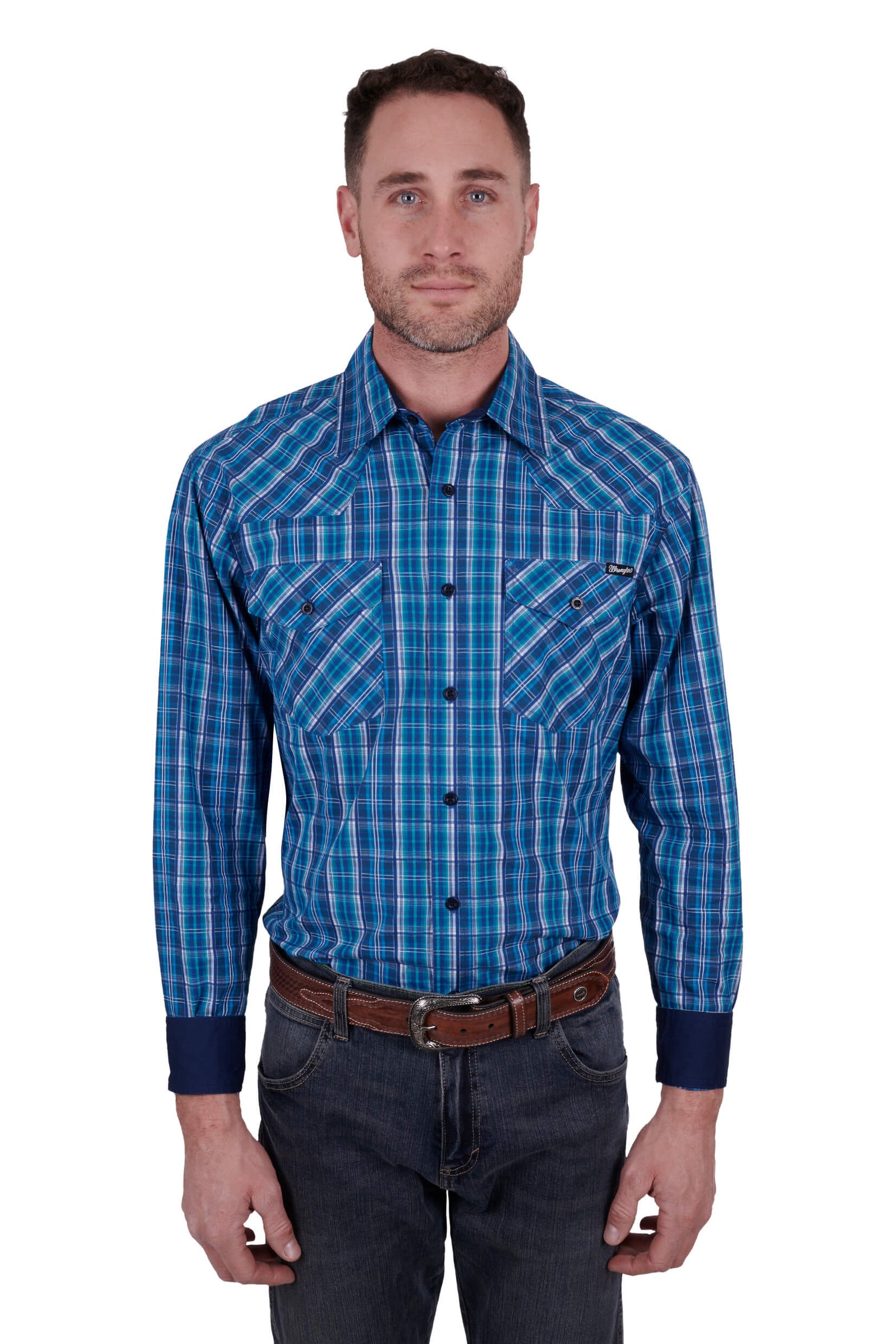 Wrangler Men's Mitchell L/S Western Shirt