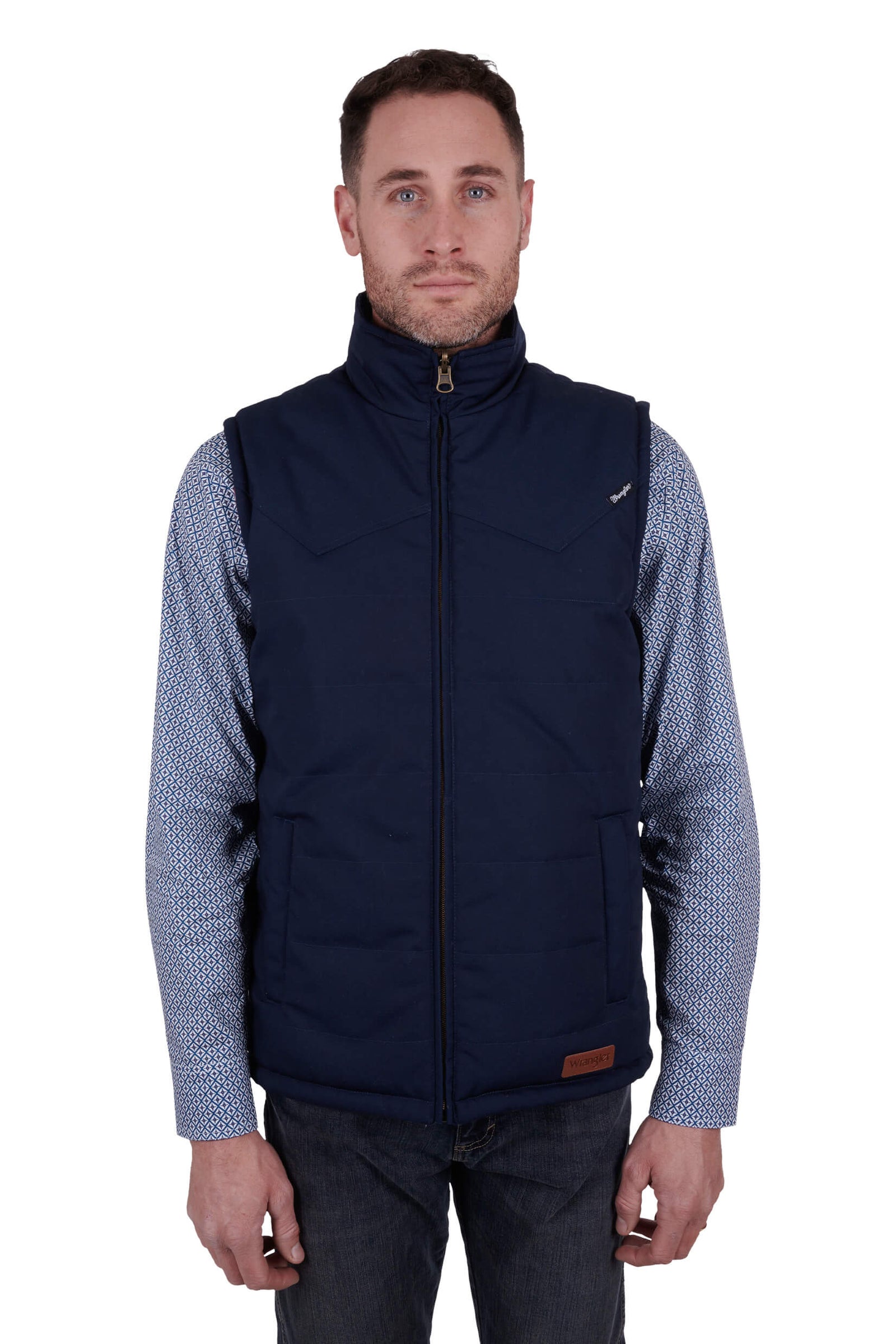 Wrangler Men's Hughes Reversible Vest