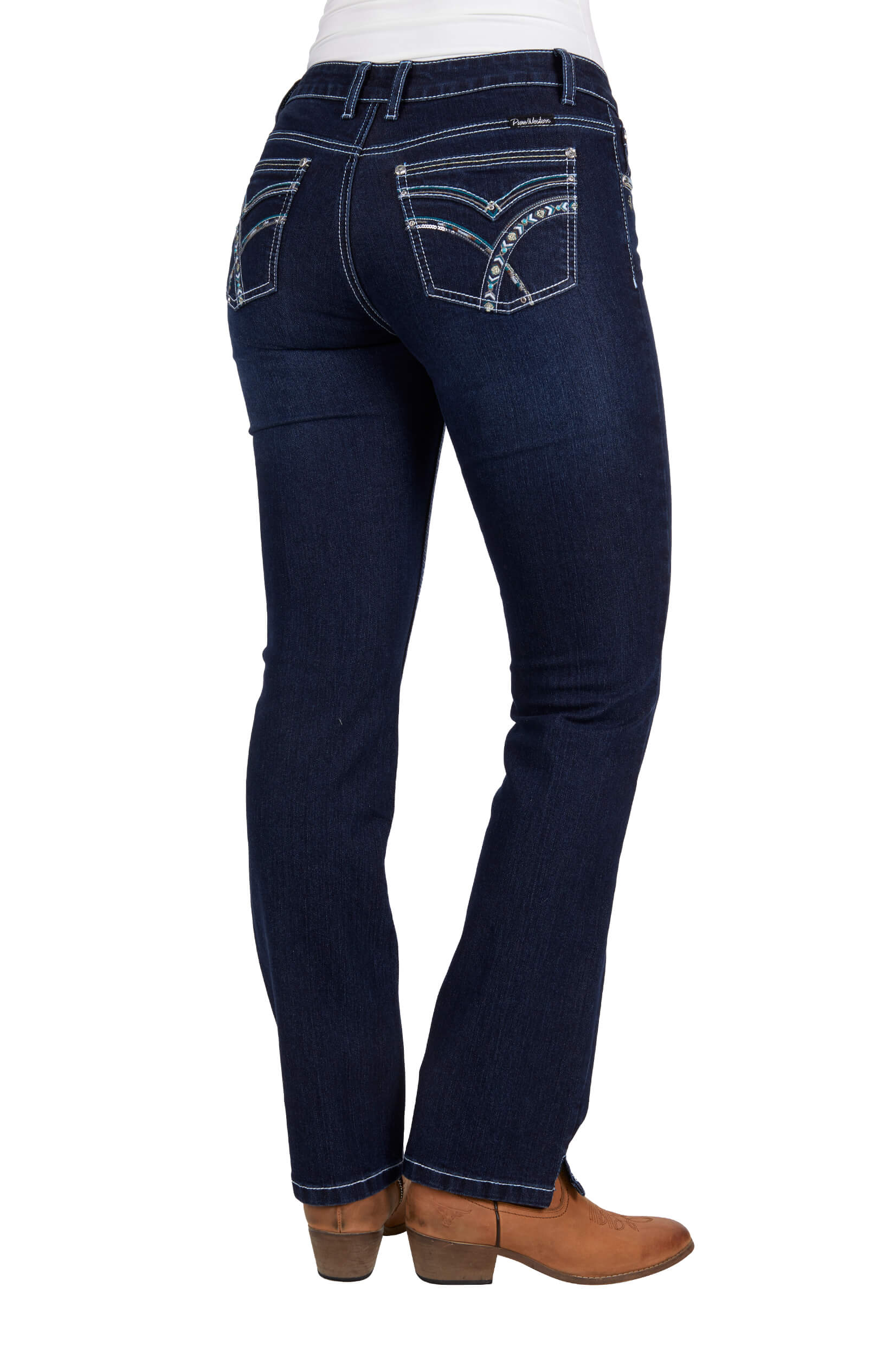 Pure Western Women's Oda Straight Leg Jean