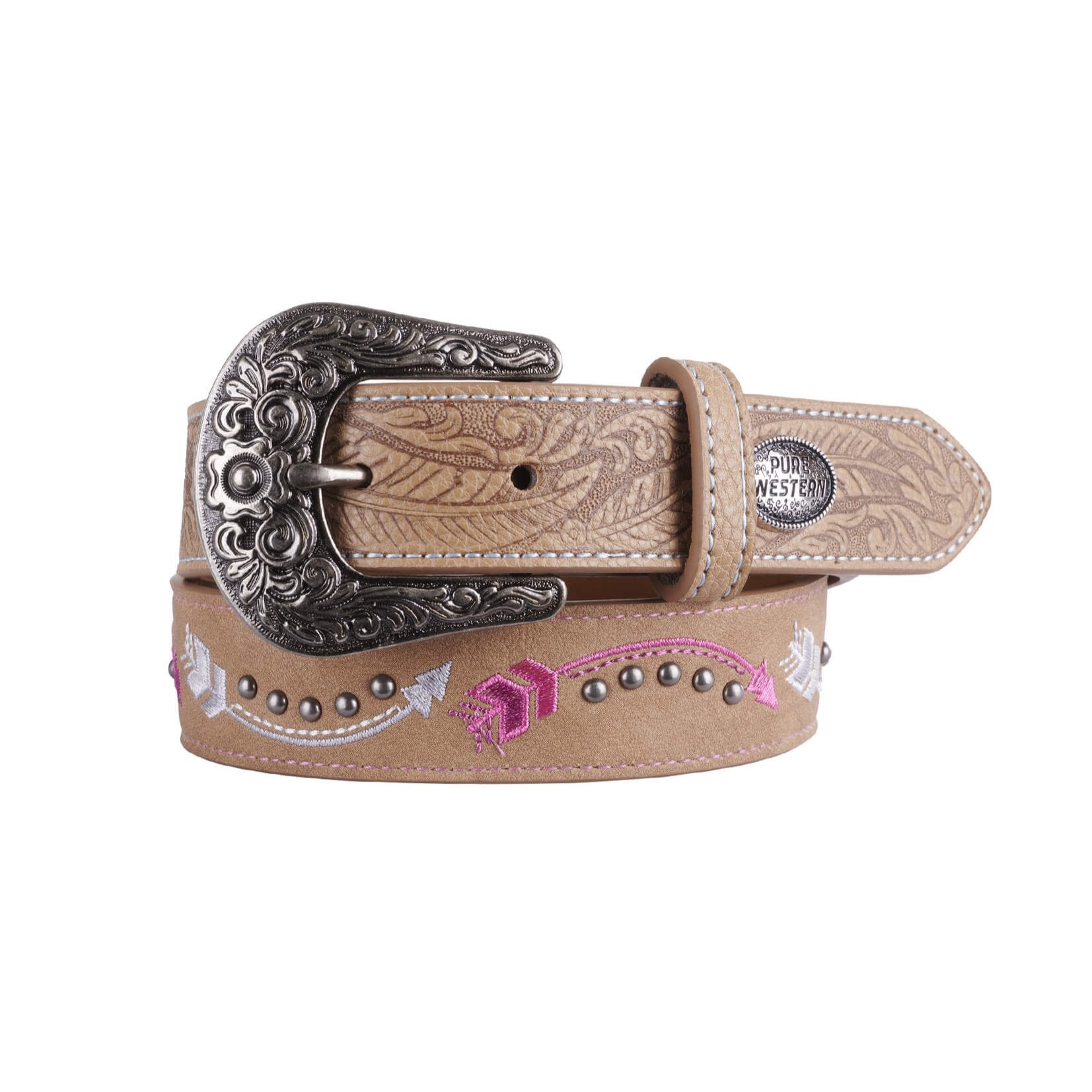 Pure Western Girl's Arrow Western Belt