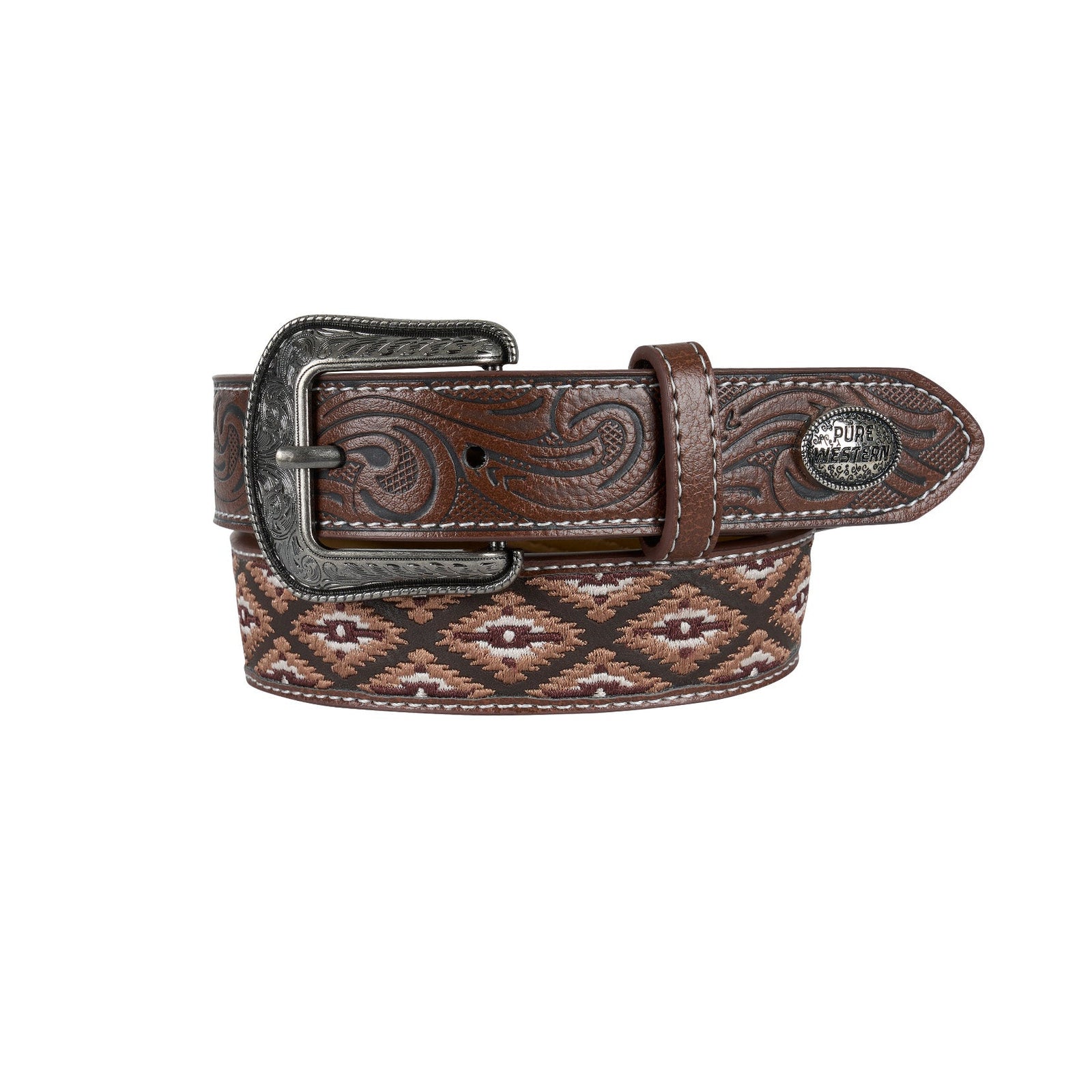 Pure Western Boy's Bowen Western Belt