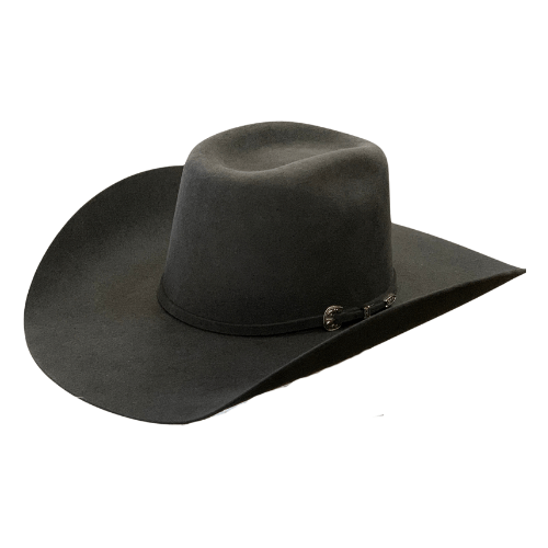 Serratelli 6X 4 3/8" Brim Charcoal Felt Cowboy Hat