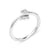 Montana Silversmiths Decisive Arrow Crystal Wrap Ring