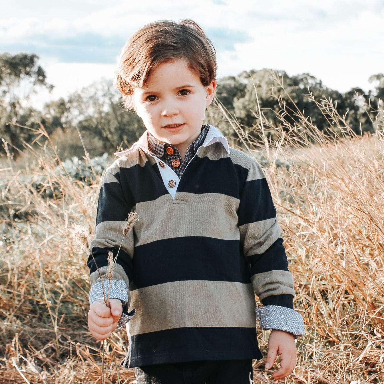 Love Henry Boy's Freddie Rugby Polo