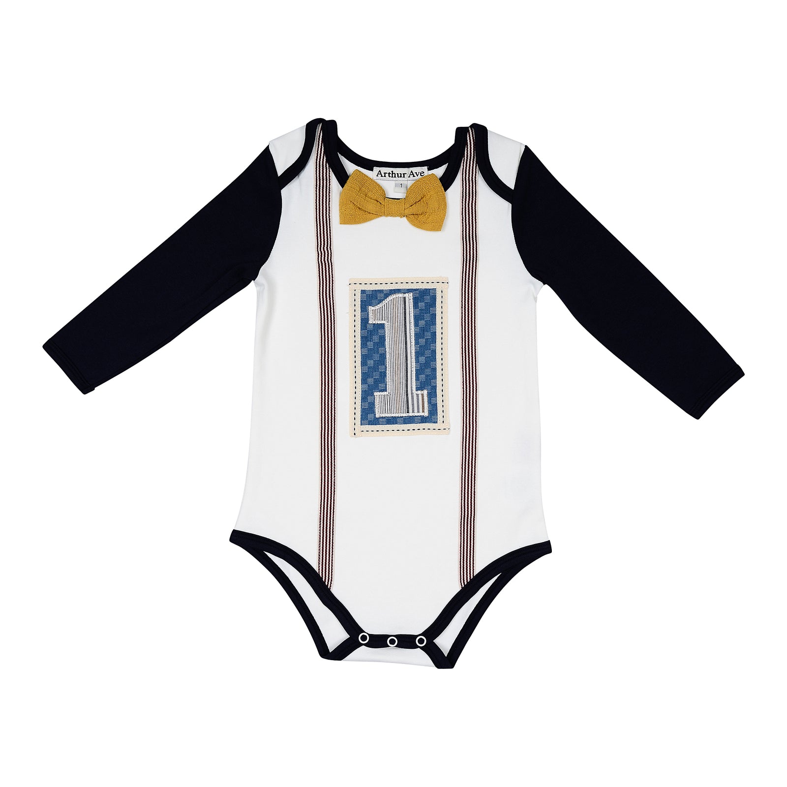 Arthur Ave Boy's 1st Birthday L/S Infant Onesie