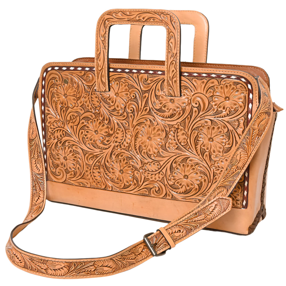 American Darling Women's Hand Tooled Briefcase