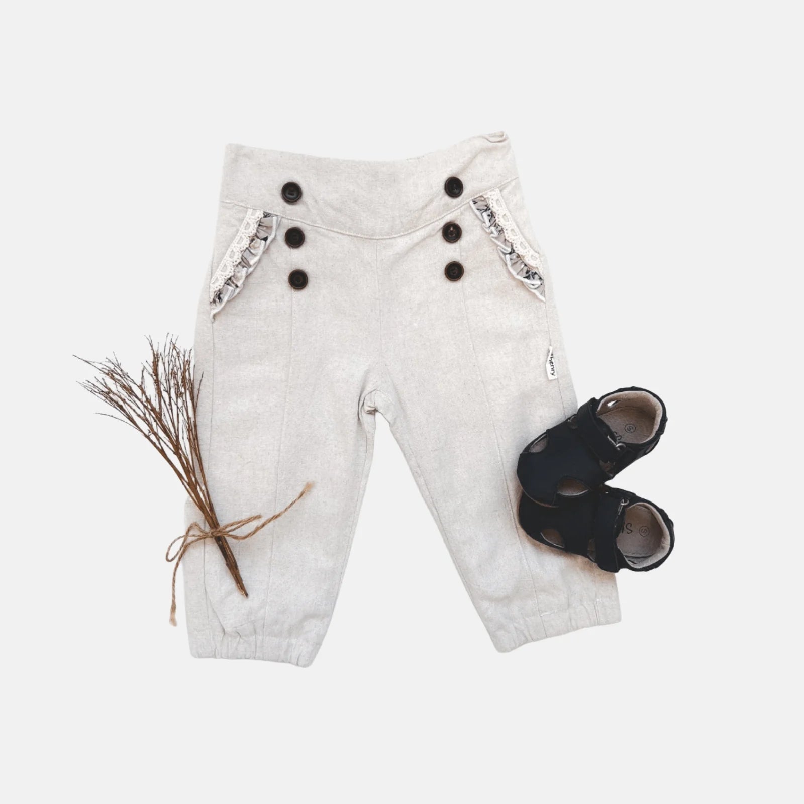 Love Henry Infant Girl's Harem Pants