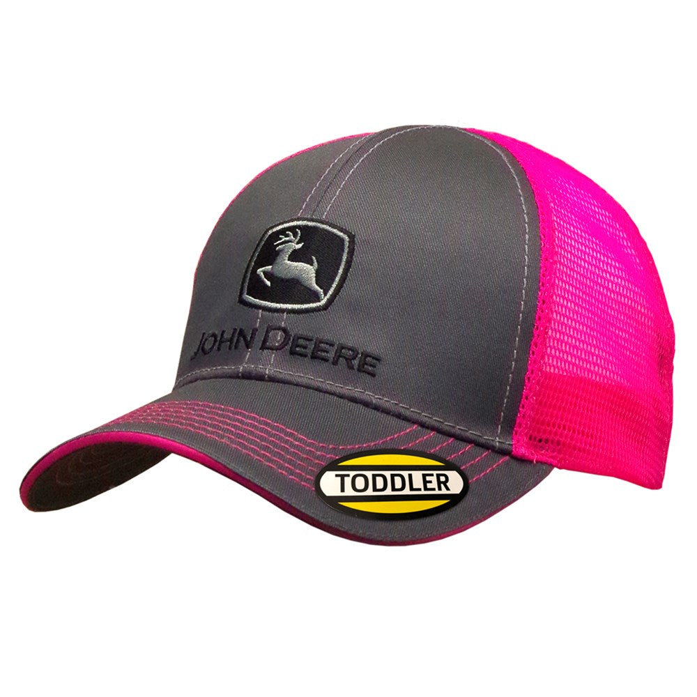 John Deere Toddler Neon Mesh Back Cap