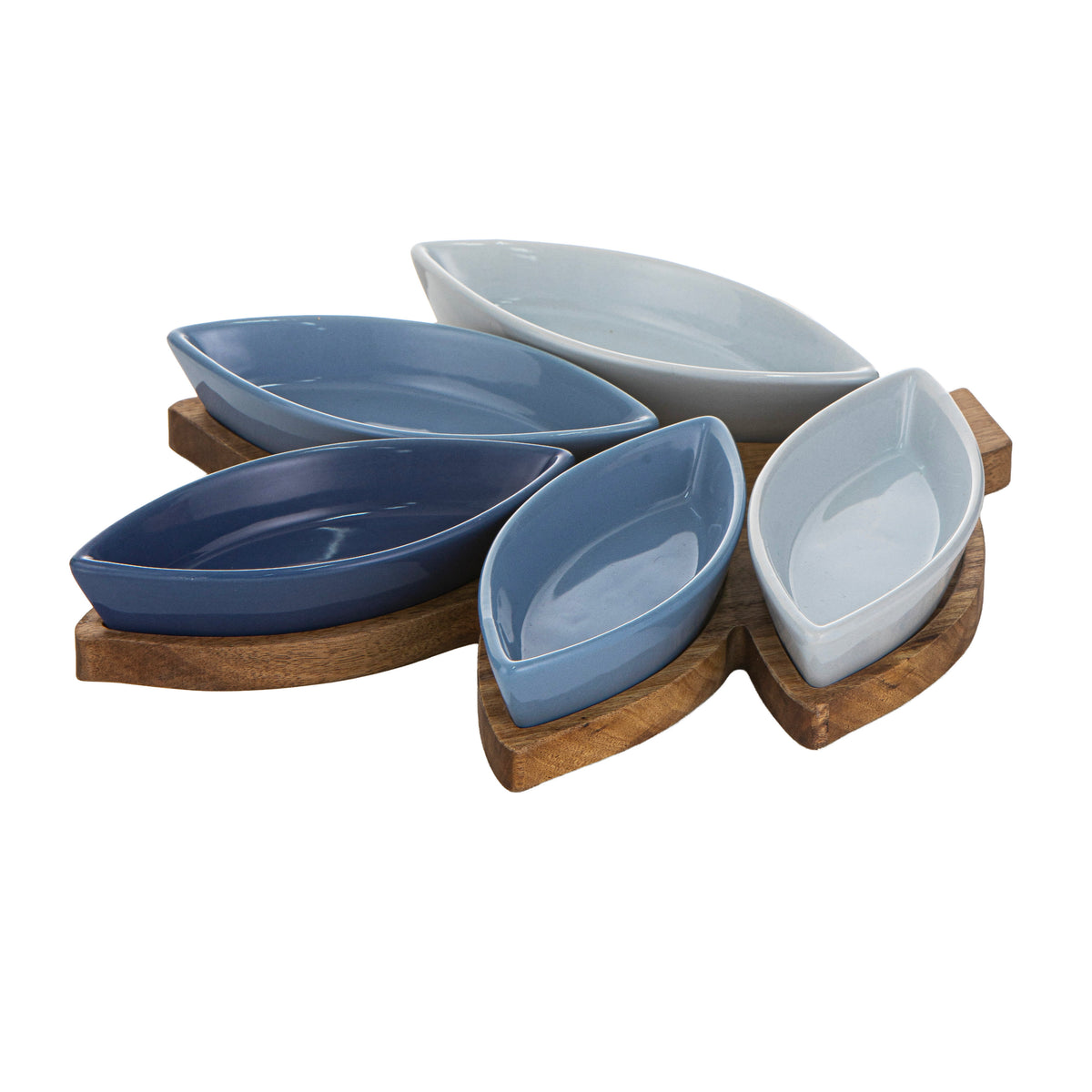 Ladelle Mossman 6pc Bowl & Board Set
