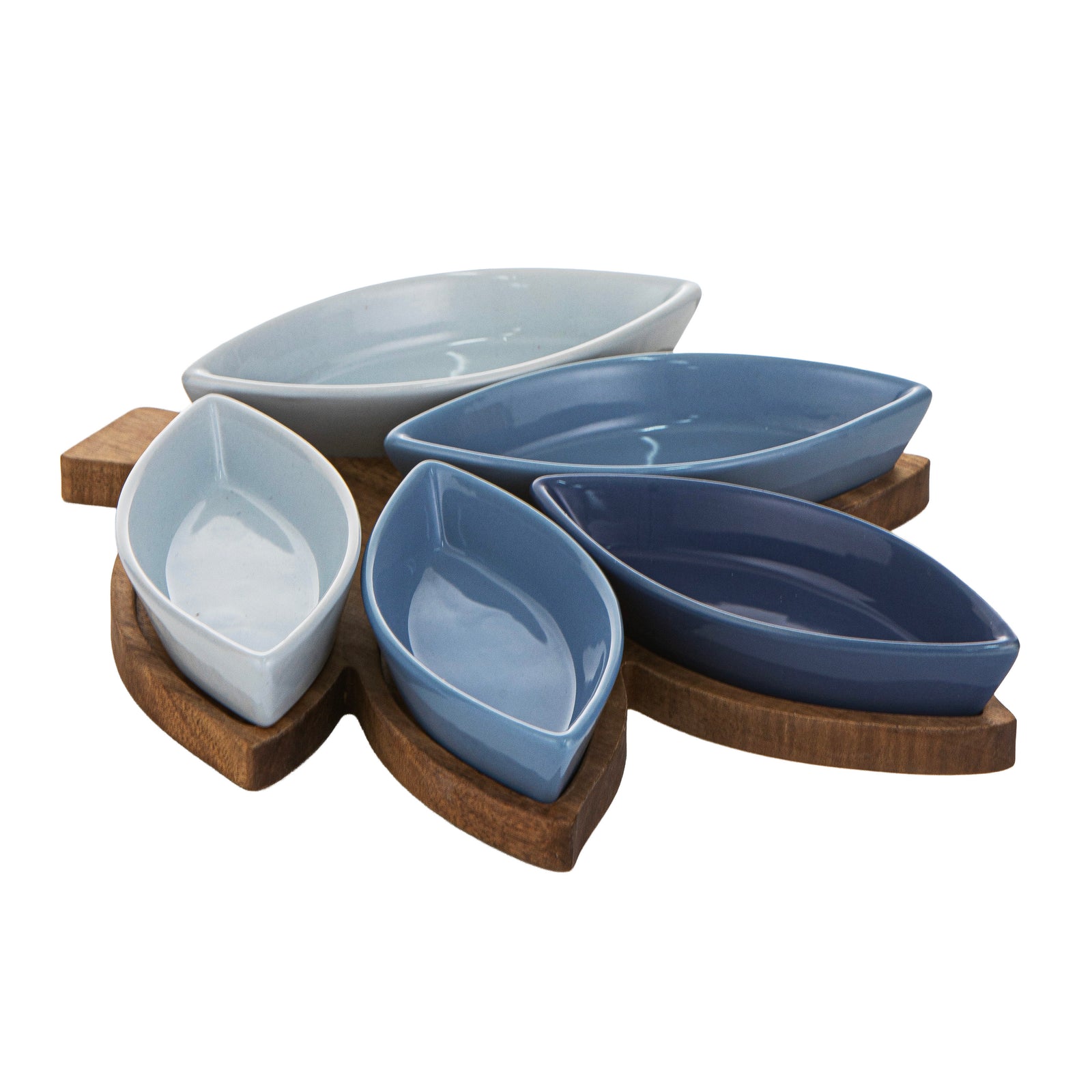 Ladelle Mossman 6pc Bowl & Board Set