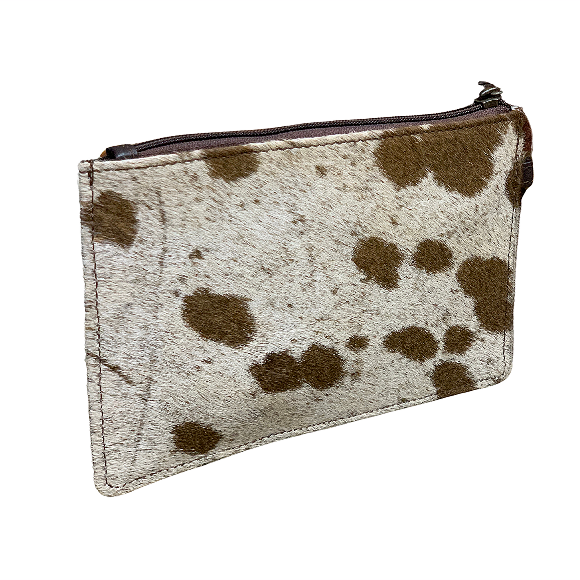 Women's Toronto Small Embossing Leather & Cowhide Clutch