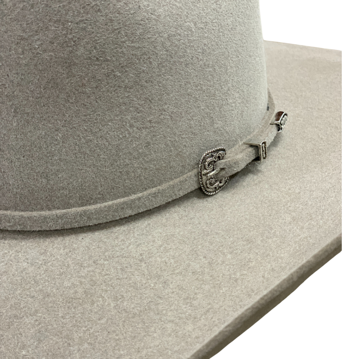 Serratelli 6X 4 1/4" Brim Stone Felt Cowboy Hat
