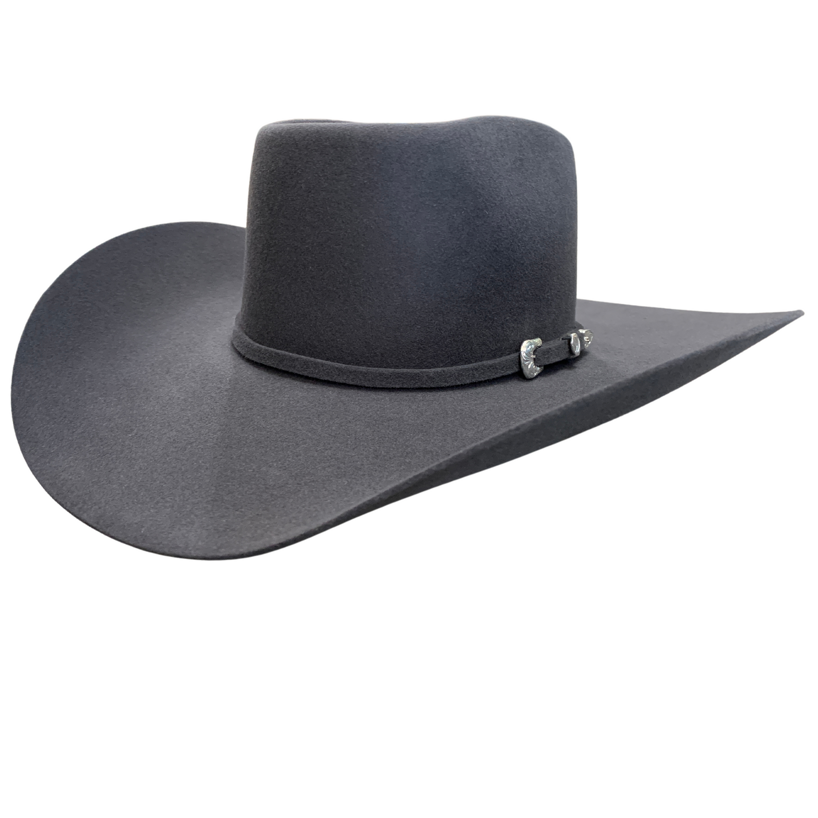 Serratelli 6X 4 1/4" Brim Granite Felt Cowboy Hat