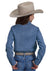 Roper Girl's Five Star Collection L/S Shirt