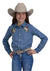 Roper Girl's Five Star Collection L/S Shirt