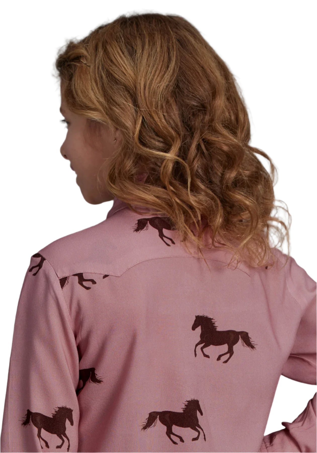 Roper Girl's Five Star Collection L/S Western Shirt