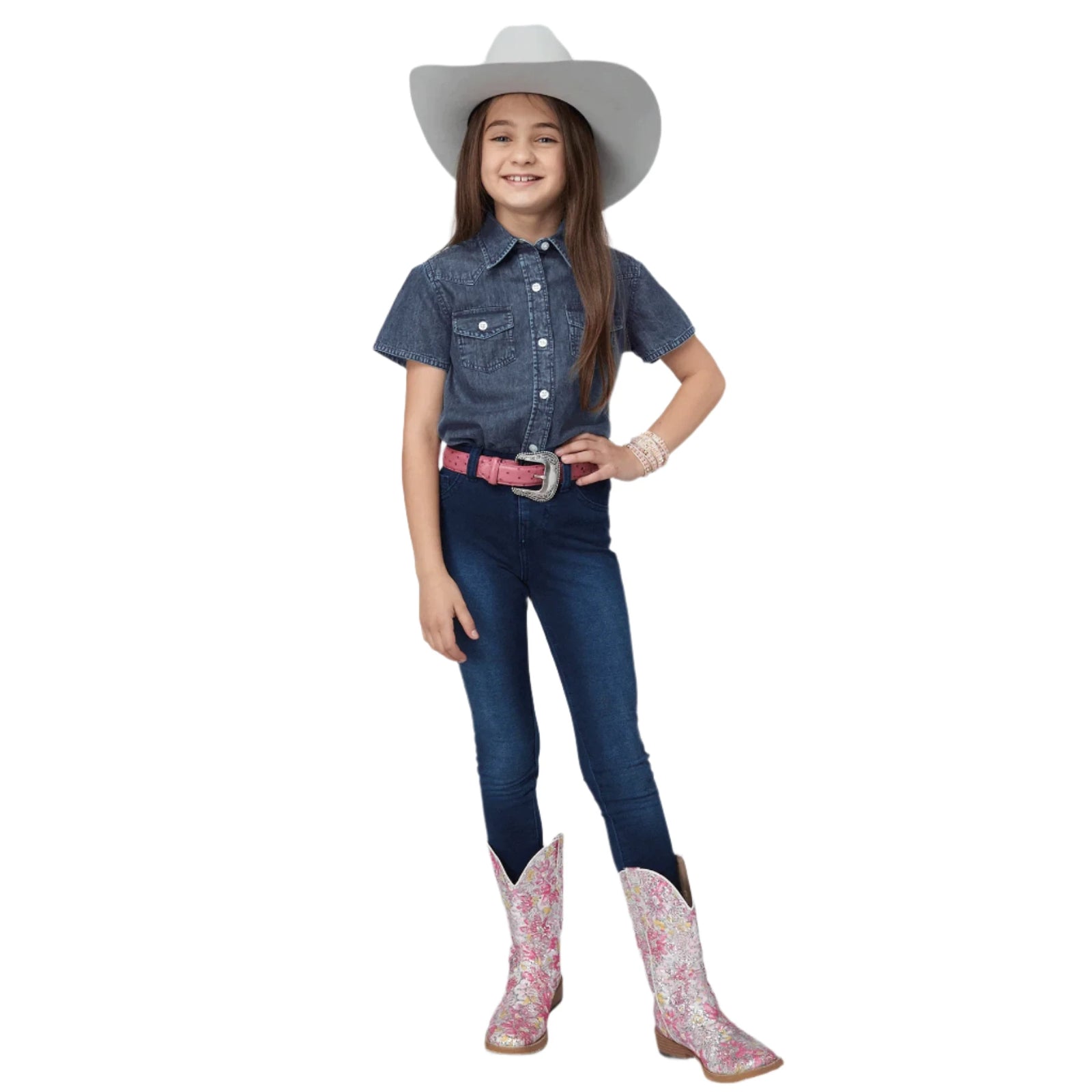 Roper Girl's Five Star S/S Western Shirt